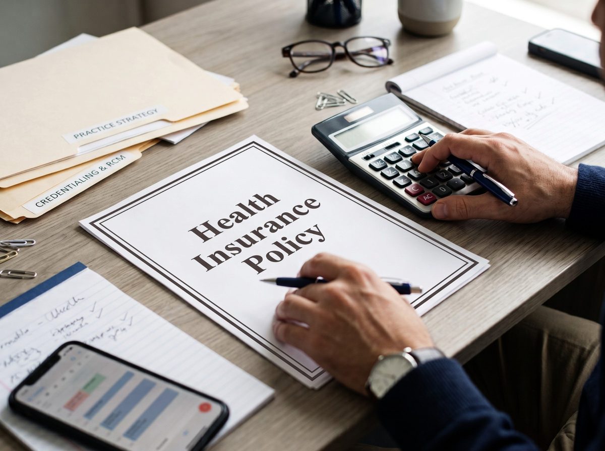 Practice insurance strategy, RCM and credentialing